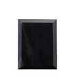 Medium Jet Black Blank Plaque